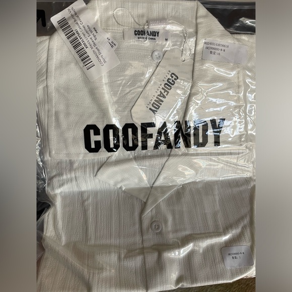 NWT☀️ Men’s linen casual button up shirt - Picture 2 of 4